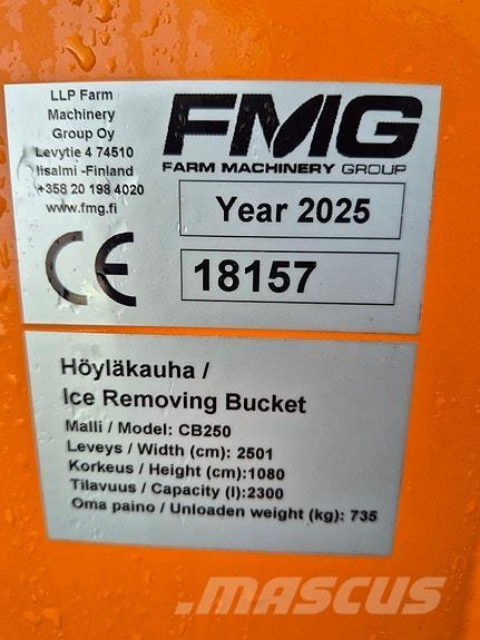 FMG CB 250 Άλλα μηχανήματα για το δρόμο και το χιόνι