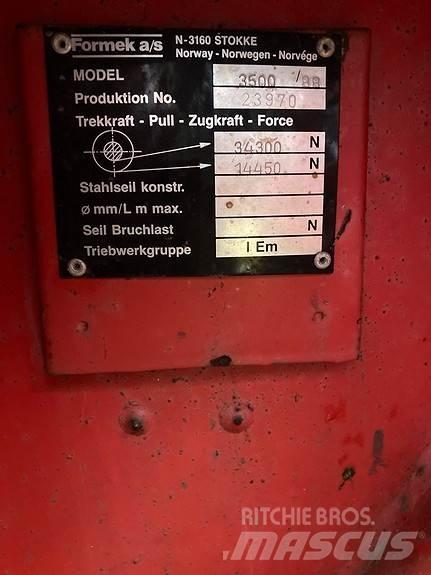  Formek 3.5 t vinsj Δασοπονία - Άλλα