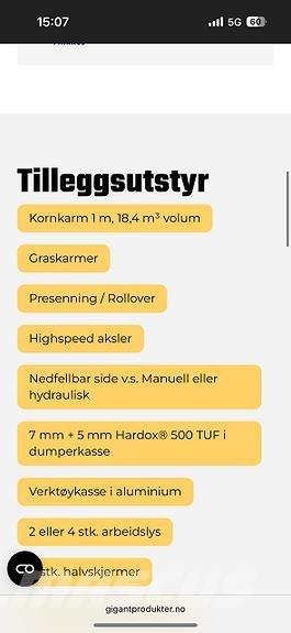 Gigant Gd150 Ρυμούλκες γενικής χρήσης