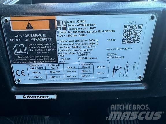 Hyster J2,5XN Πετρελαιοκίνητα Κλαρκ