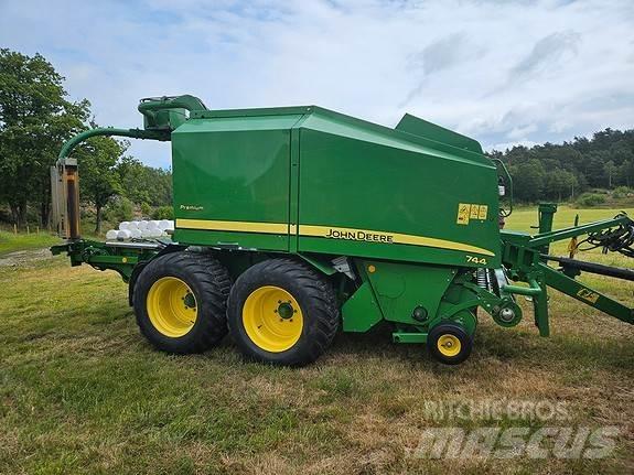John Deere 744 Πρέσες κυλινδρικών δεμάτων
