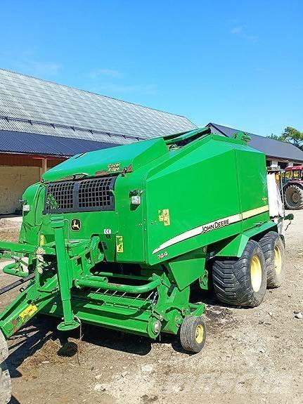 John Deere 744 Πρέσες κυλινδρικών δεμάτων