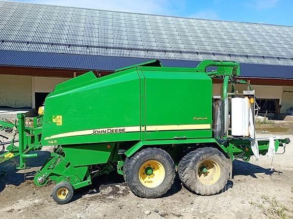 John Deere 744 Πρέσες κυλινδρικών δεμάτων