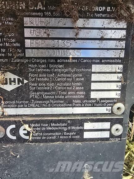 Kuhn FBP 2135 Πρέσες κυλινδρικών δεμάτων