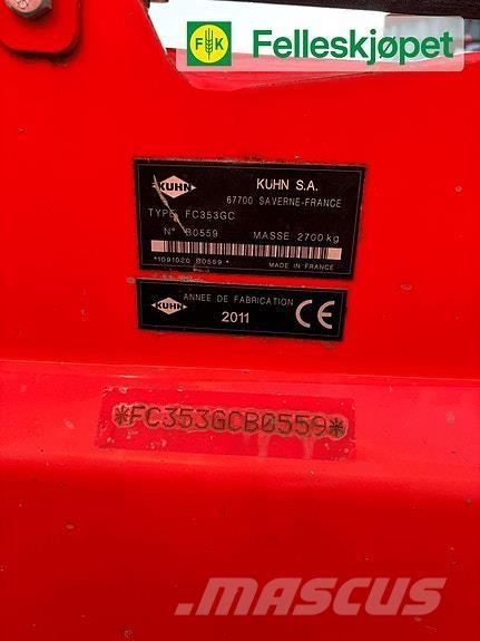 Kuhn FC353GC Λοιπός εξοπλισμός συγκομιδής χορτονομής