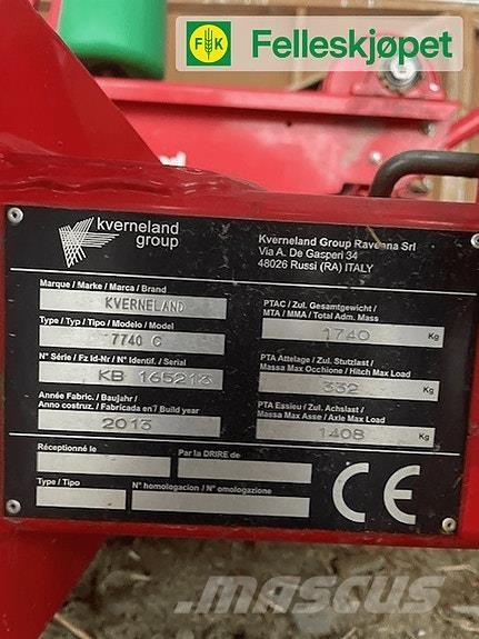 Kverneland 7740C Μηχανήματα συσκευασίας