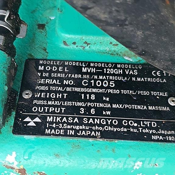 Mikas MVH-120GH Επίστρωση ασφάλτου
