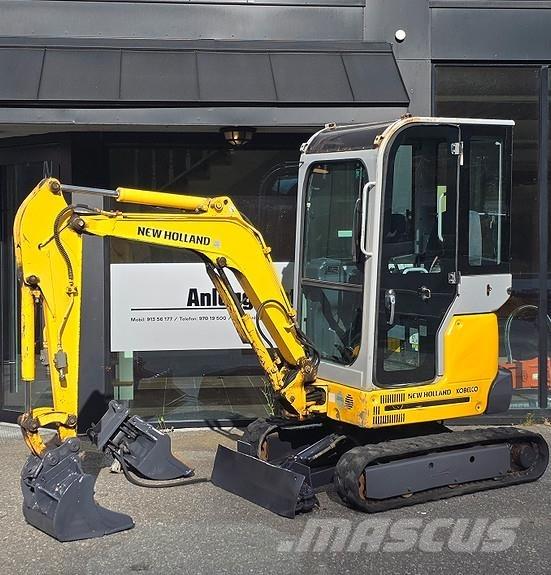 New Holland E18SR Εκσκαφάκι (διαβολάκι) < 7t