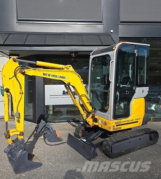 New Holland E18SR Εκσκαφάκι (διαβολάκι) < 7t
