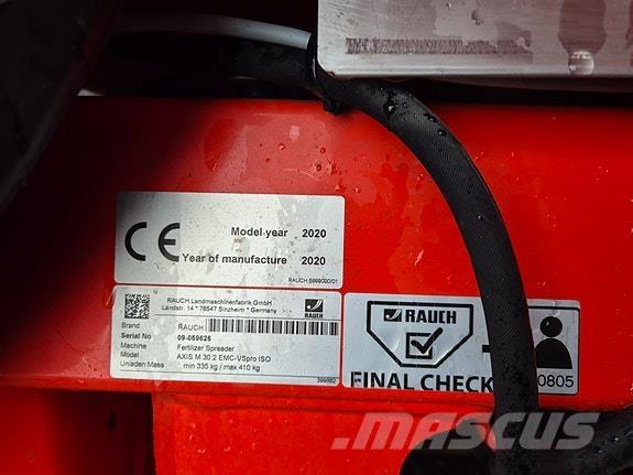 Rauch Axis 30.2 Διασκορπιστές κοπριάς