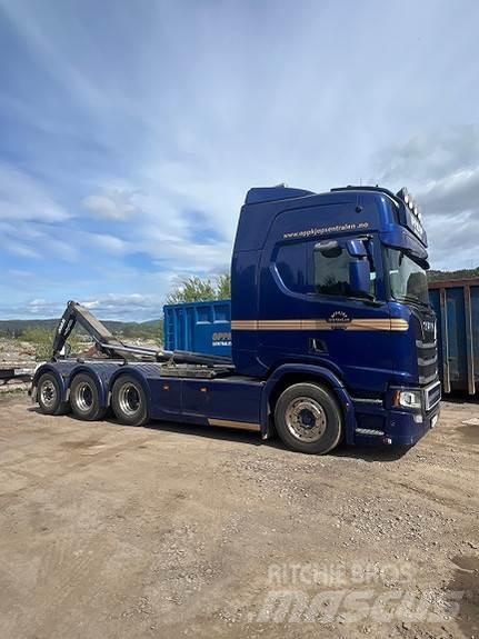 Scania R 650 Φορτηγά με γερανό & γάτζο