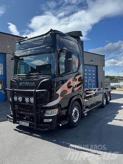 Scania R580LB6X4Nb Φορτηγά με γερανό & γάτζο