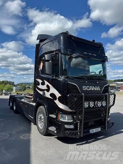 Scania R580LB6X4Nb Φορτηγά με γερανό & γάτζο