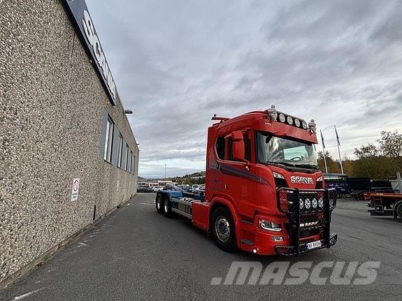 Scania R650B6x4NB Φορτηγά με γερανό & γάτζο