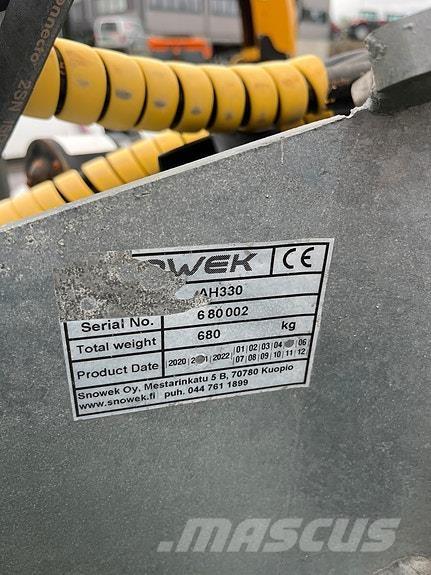 Snowek AH 330 Άλλα μηχανήματα για το δρόμο και το χιόνι