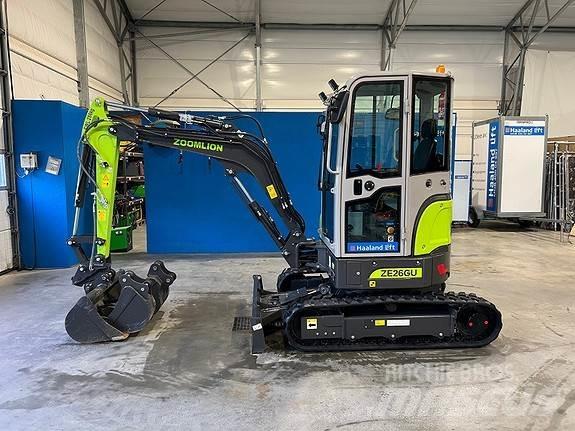 Zoomlion ZE26GU Εκσκαφάκι (διαβολάκι) < 7t