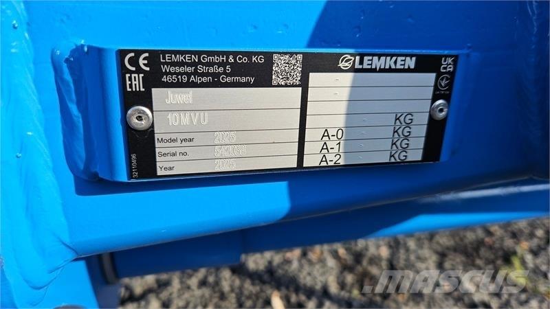 Lemken JUWEL 10M Αναστρεφόμενα άροτρα