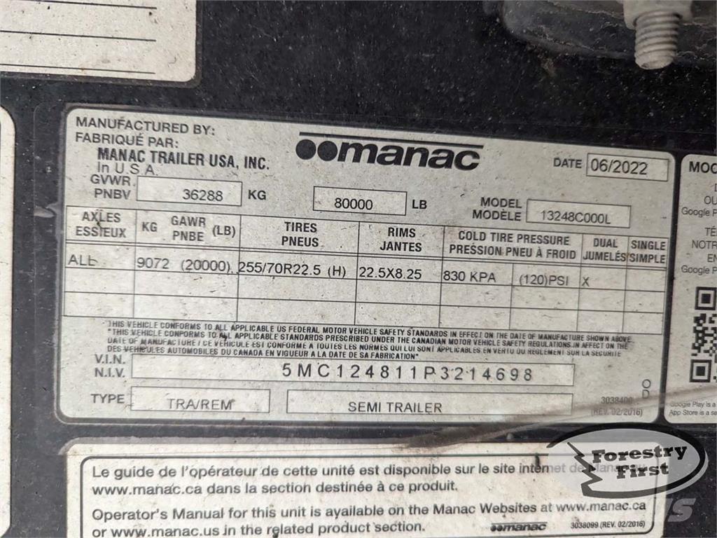 Manac step deck Δασοπονία - Άλλα