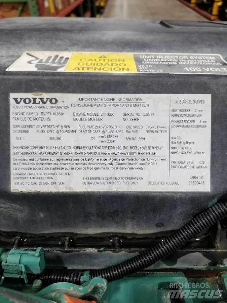 Volvo D11H Κινητήρες