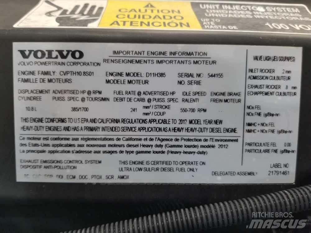 Volvo D11H Κινητήρες