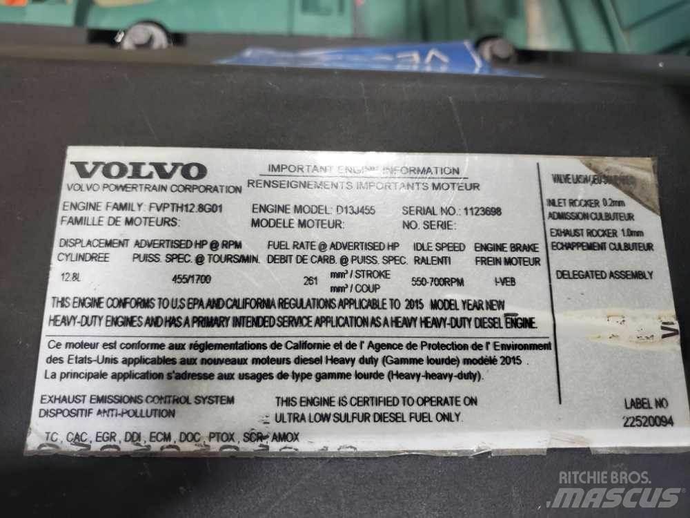 Volvo D13J Κινητήρες