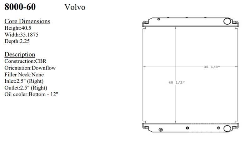 Volvo VT Καλοριφέρ