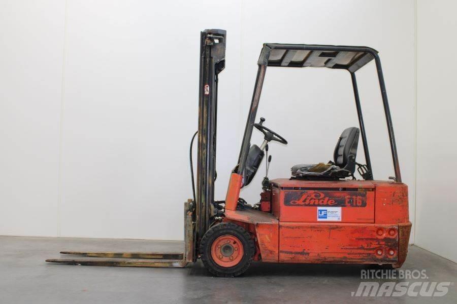 Linde E15-S Ηλεκτρικά περονοφόρα ανυψωτικά κλαρκ