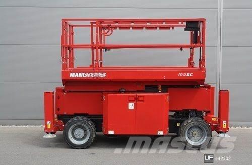 Manitou 100 SC Ανυψωτήρες ψαλιδωτής άρθρωσης