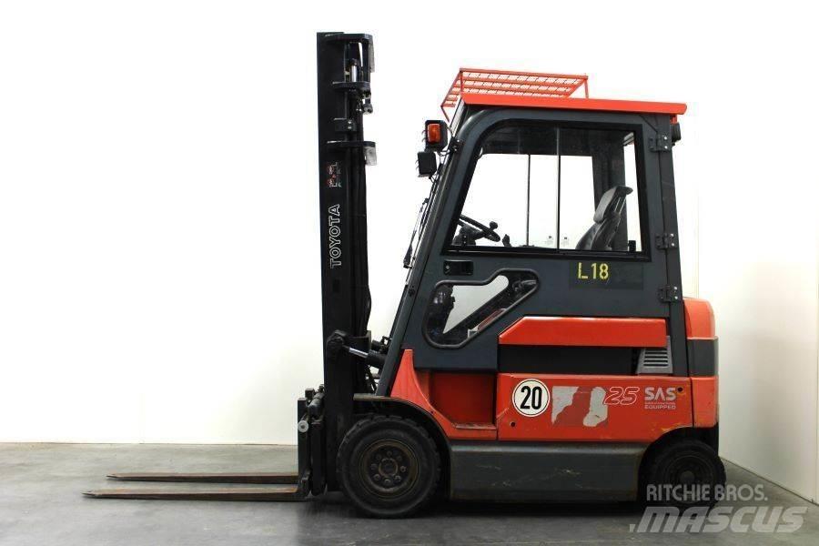 Toyota 7FBM25 Ηλεκτρικά περονοφόρα ανυψωτικά κλαρκ