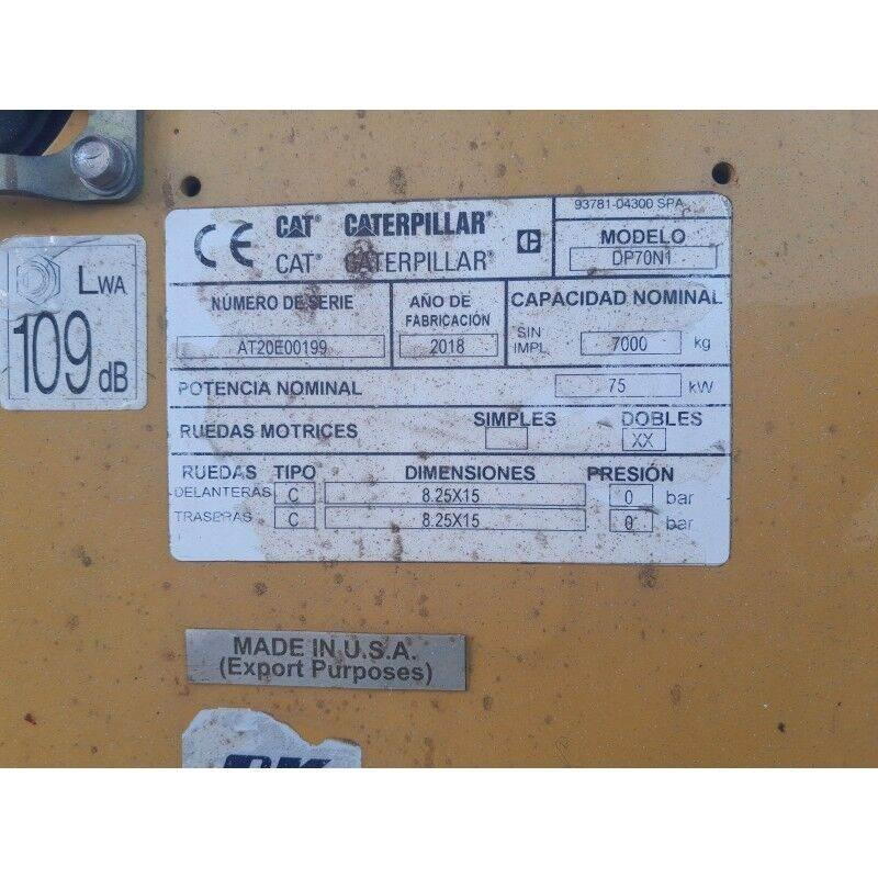 CAT DP70N1 Πετρελαιοκίνητα Κλαρκ