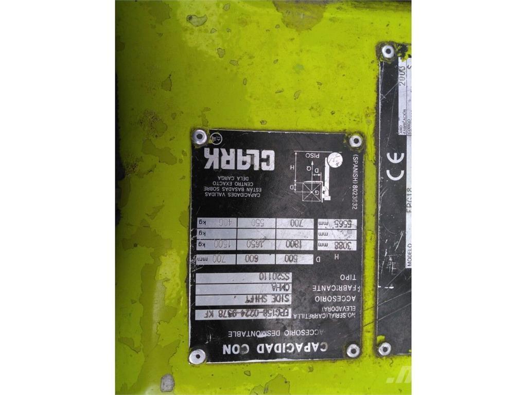 Clark EPG18 Ηλεκτρικά περονοφόρα ανυψωτικά κλαρκ