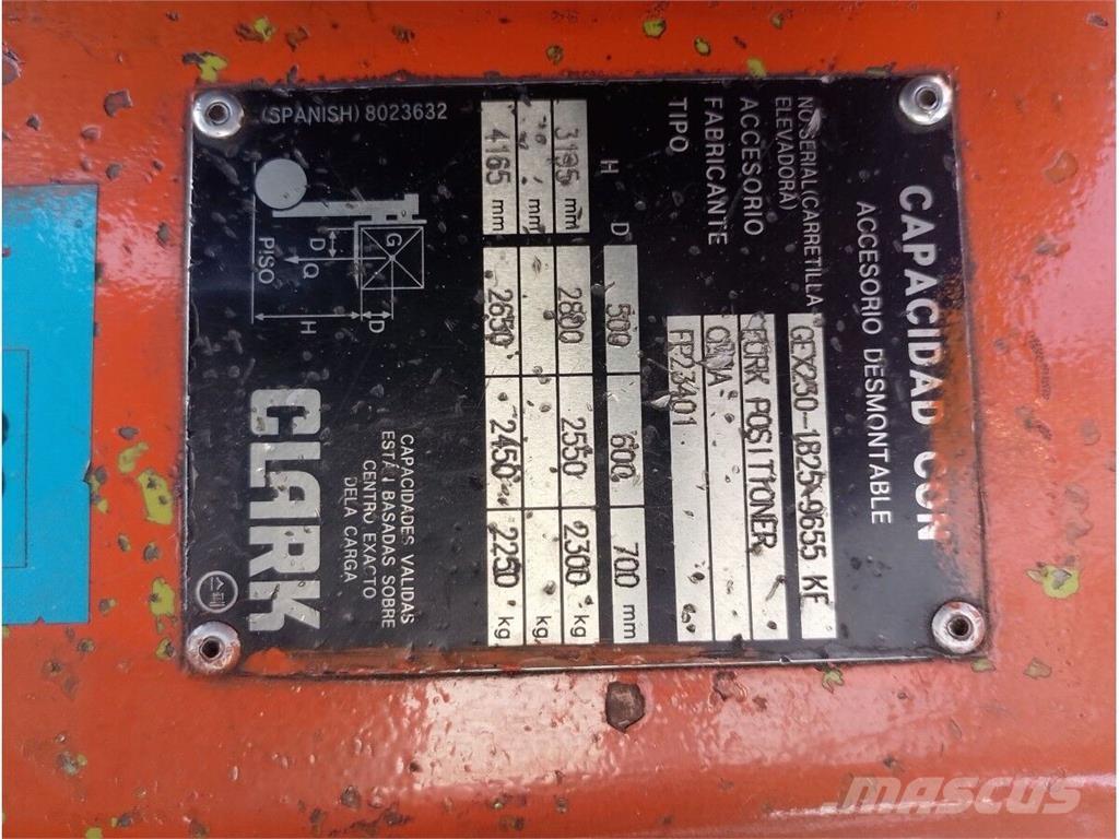 Clark GEX30 Χειρισμός Υλικών - Άλλα