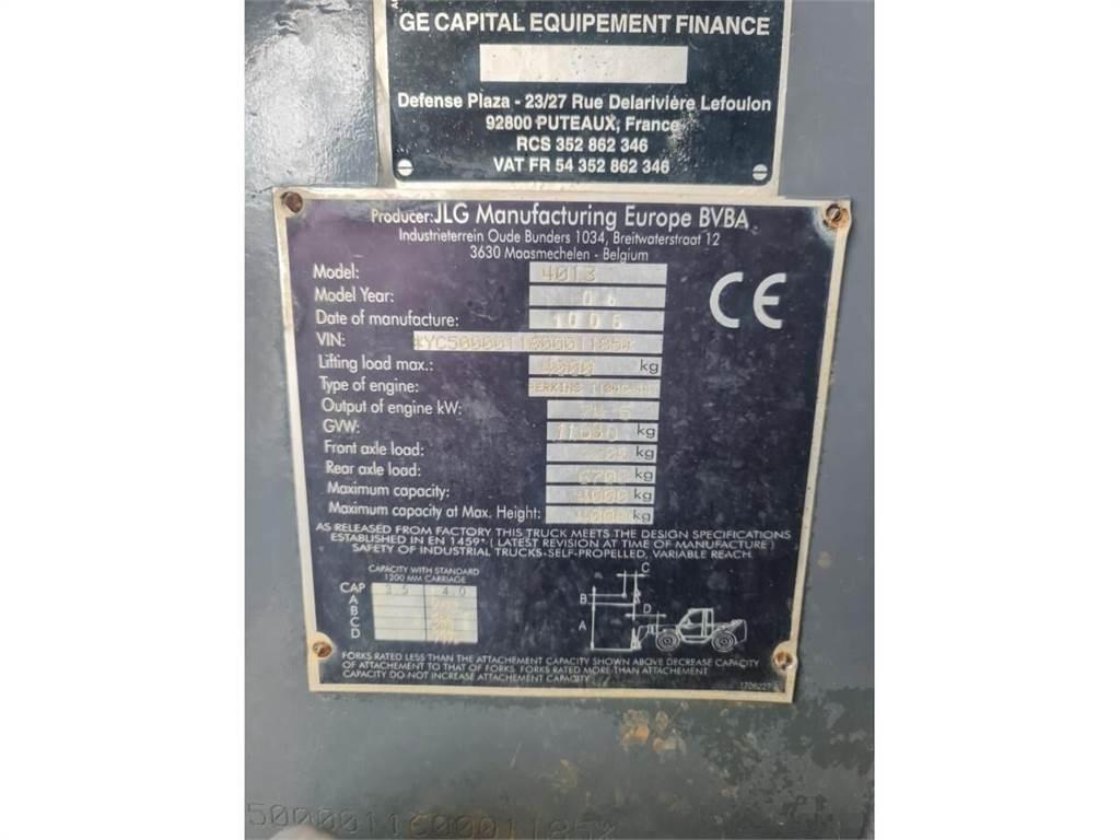 JLG 4013 Τηλεσκοπικοί ανυψωτές