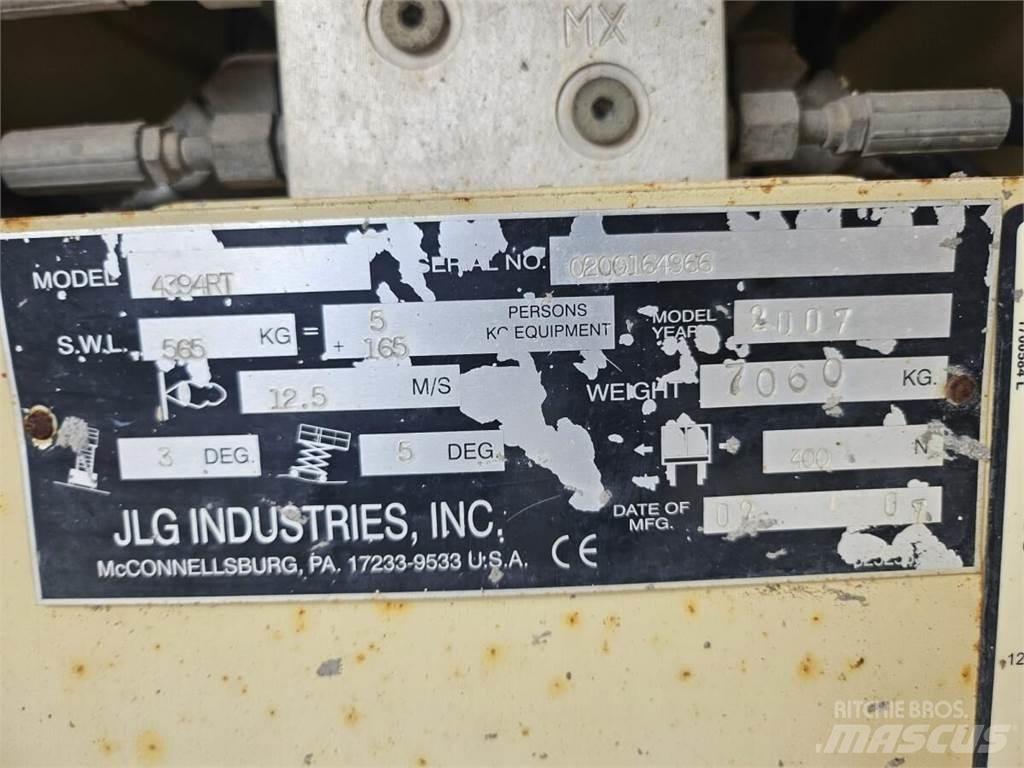 JLG 4394RT Ανυψωτήρες ψαλιδωτής άρθρωσης