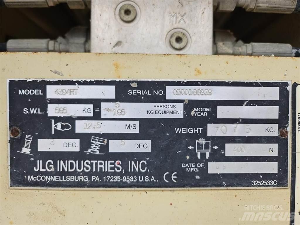 JLG 4394RT Ανυψωτήρες ψαλιδωτής άρθρωσης
