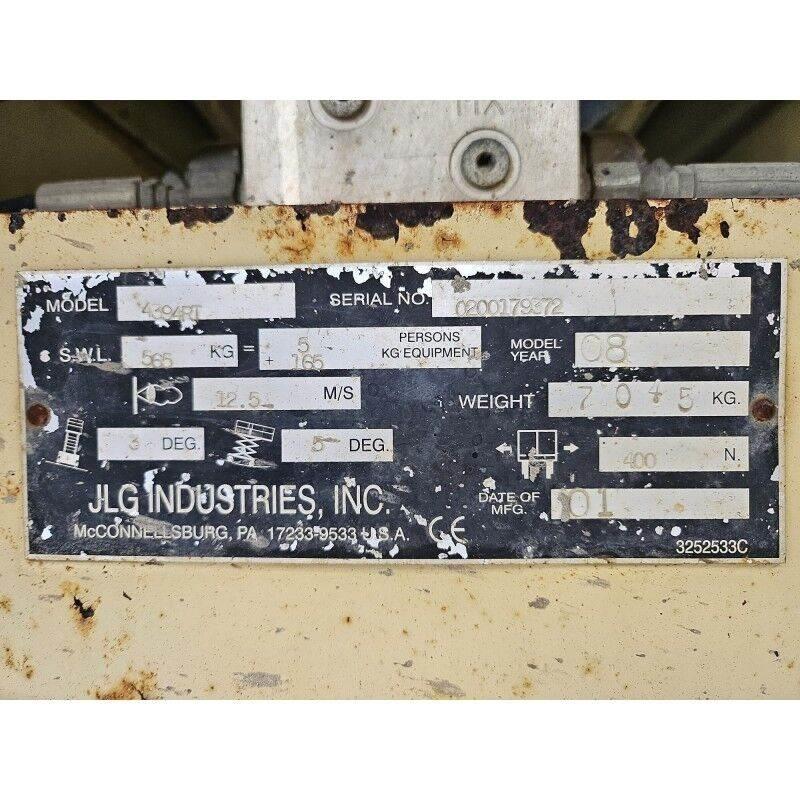 JLG 4394RT Ανυψωτήρες ψαλιδωτής άρθρωσης
