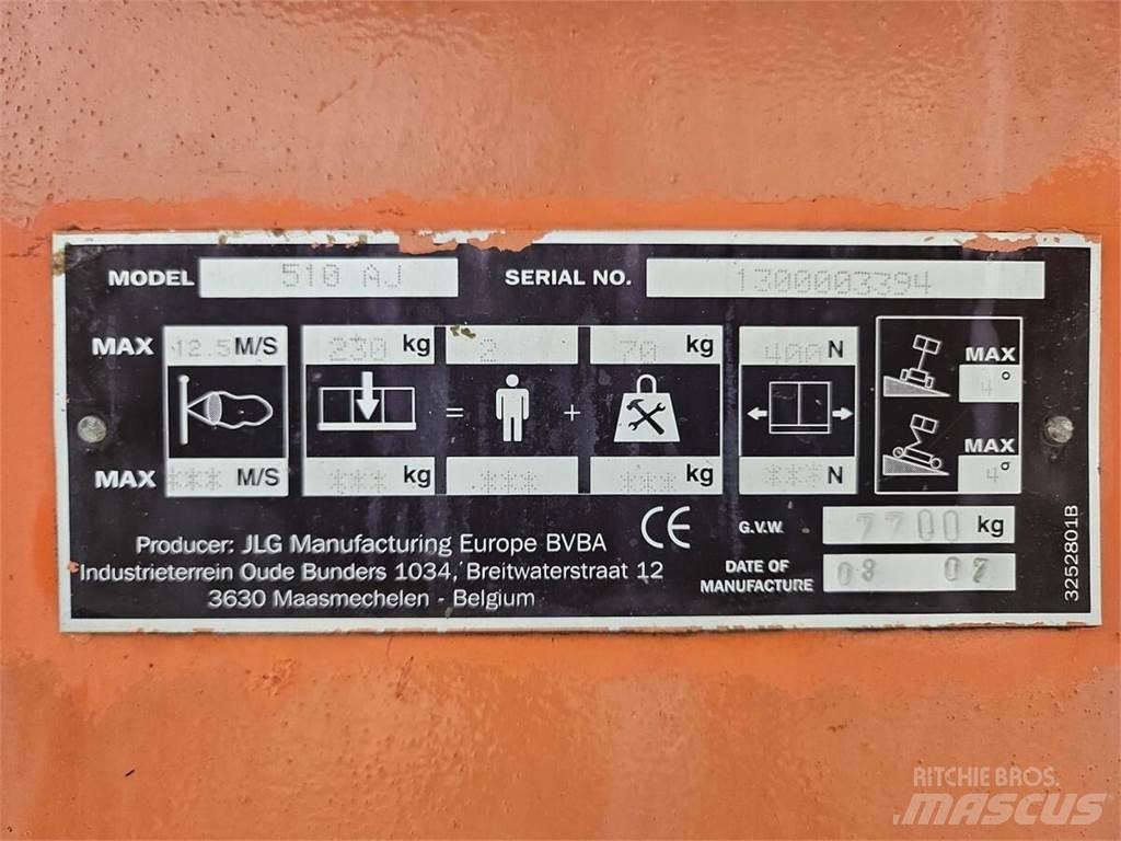 JLG 510AJ Ανυψωτήρες με αρθρωτό βραχίονα