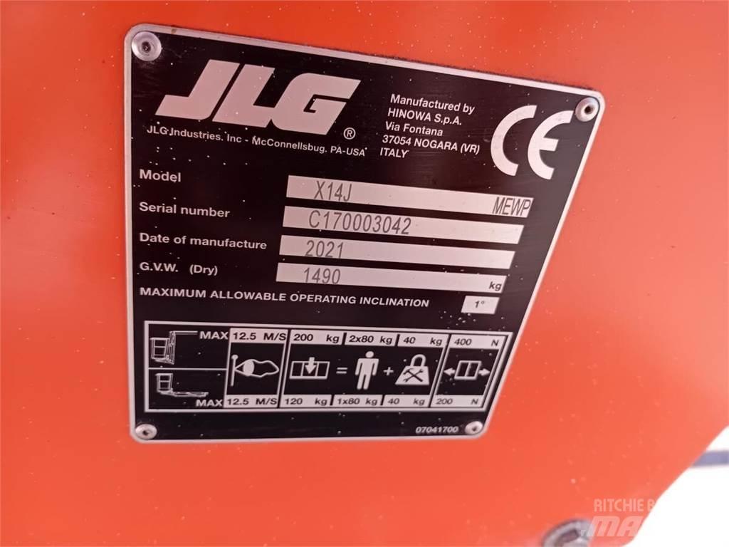 JLG X14J Ανυψωτήρες με αρθρωτό βραχίονα