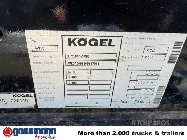 Kögel AW 18 Λοιπές ρυμούλκες