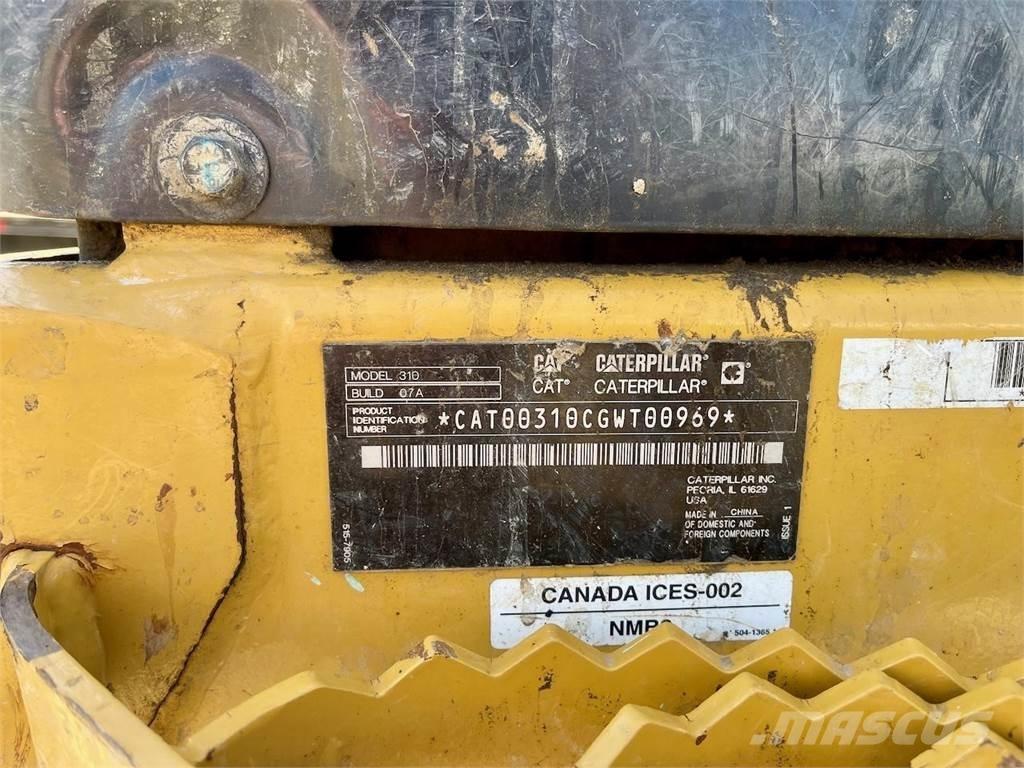 CAT 310 Εκσκαφείς με ερπύστριες
