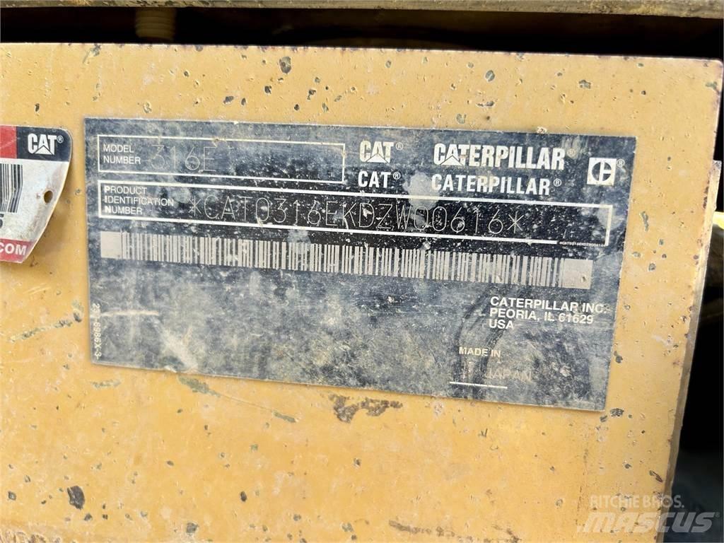 CAT 316EL Εκσκαφείς με ερπύστριες