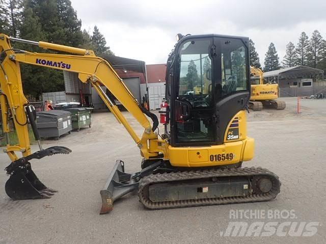 Komatsu PC35MR-5 +1 Εκσκαφείς με ερπύστριες