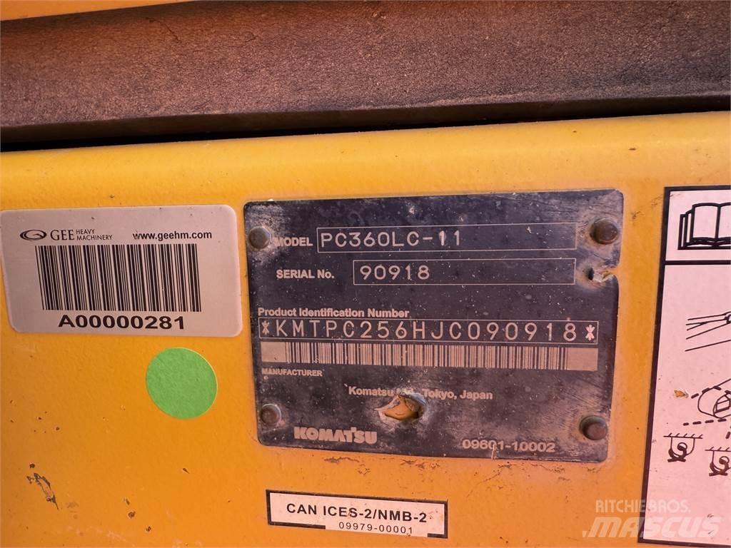 Komatsu PC360LC-11 +1 Εκσκαφείς με ερπύστριες
