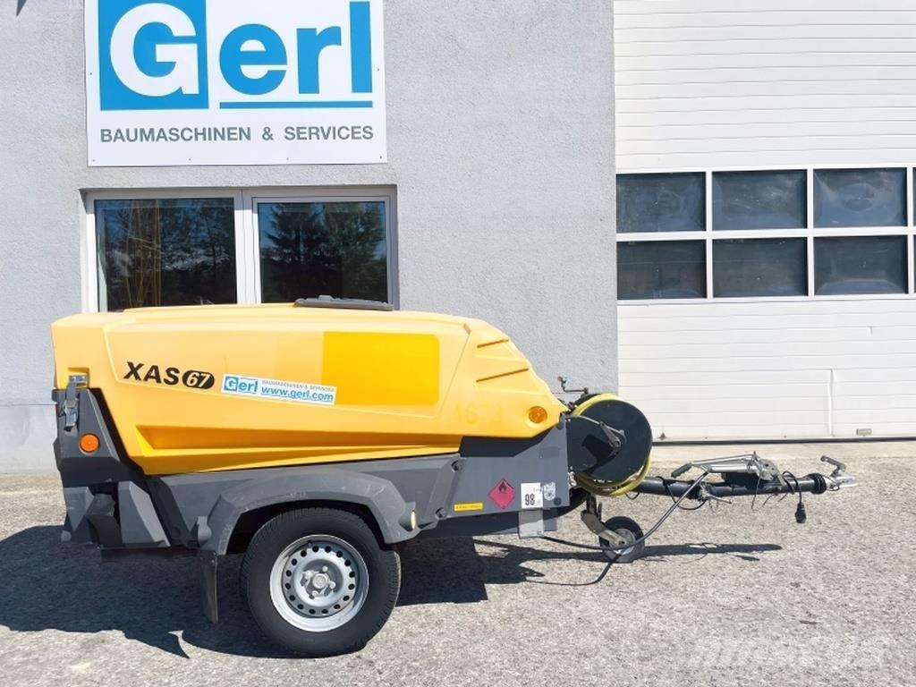 Atlas Copco XAS67 Συμπιεστές