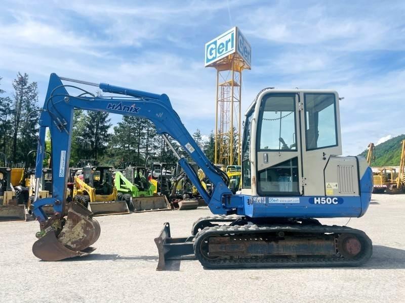 Hanix H50C Εκσκαφάκι (διαβολάκι) < 7t
