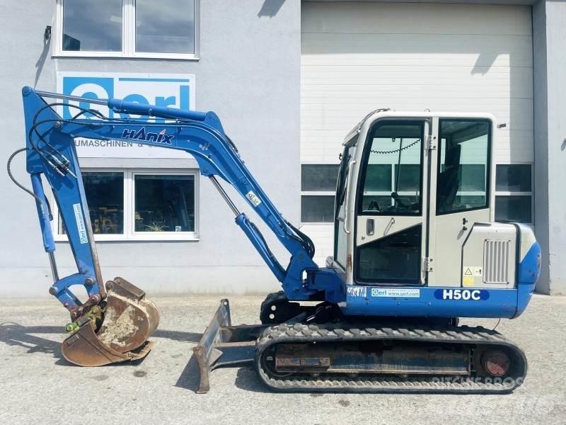 Hanix H50C Εκσκαφάκι (διαβολάκι) < 7t