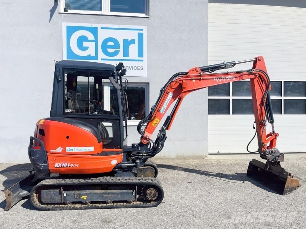 Kubota KX101-3a Εκσκαφάκι (διαβολάκι) < 7t