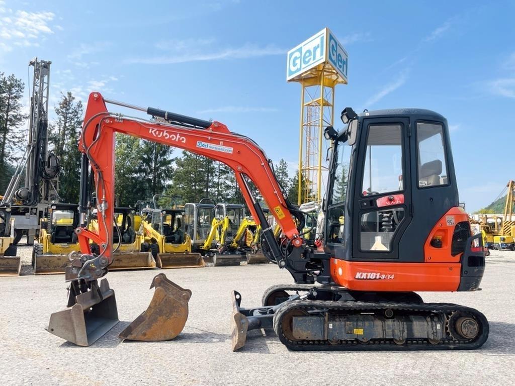 Kubota KX101-3a Εκσκαφάκι (διαβολάκι) < 7t