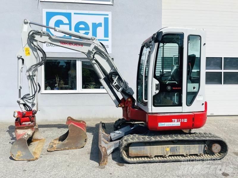 Takeuchi TB138FR Εκσκαφάκι (διαβολάκι) < 7t