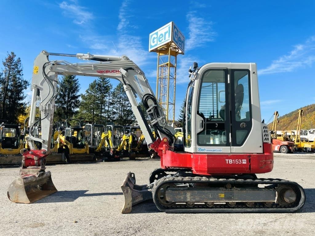 Takeuchi TB153FR Εκσκαφάκι (διαβολάκι) < 7t